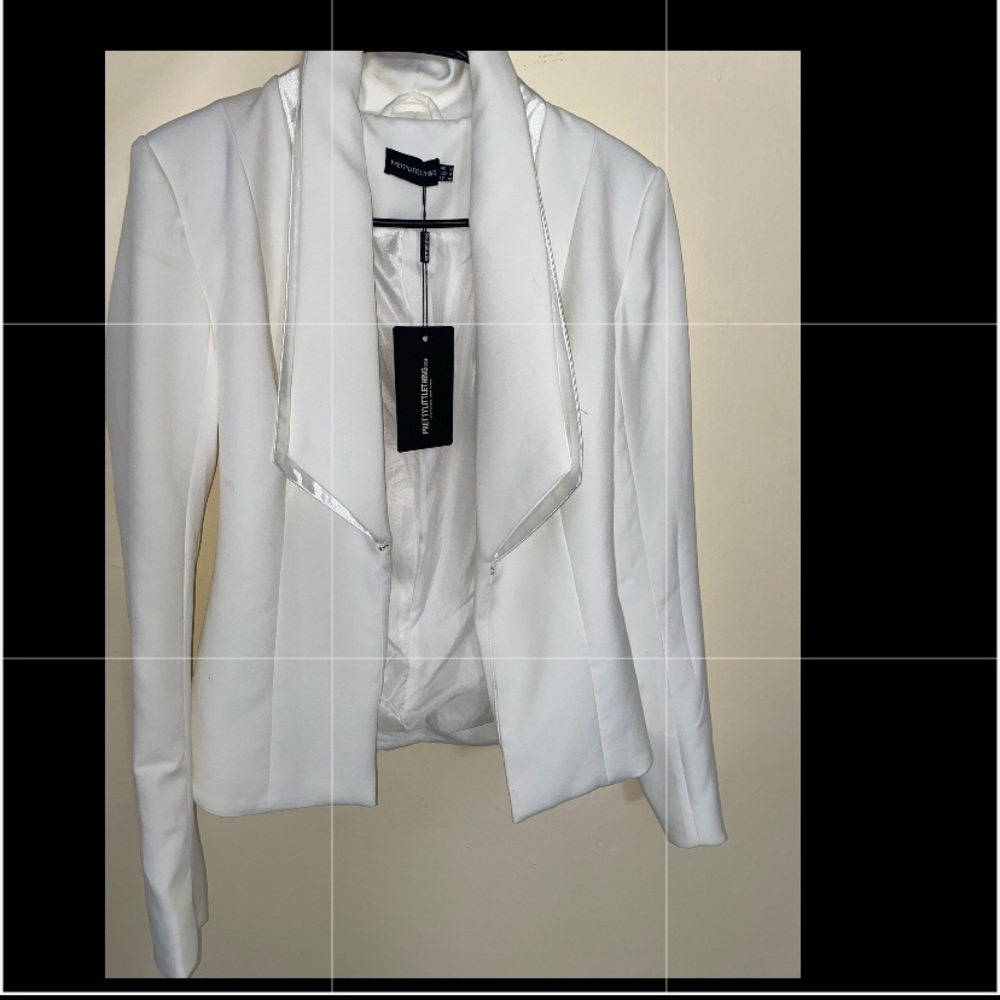 White blazer